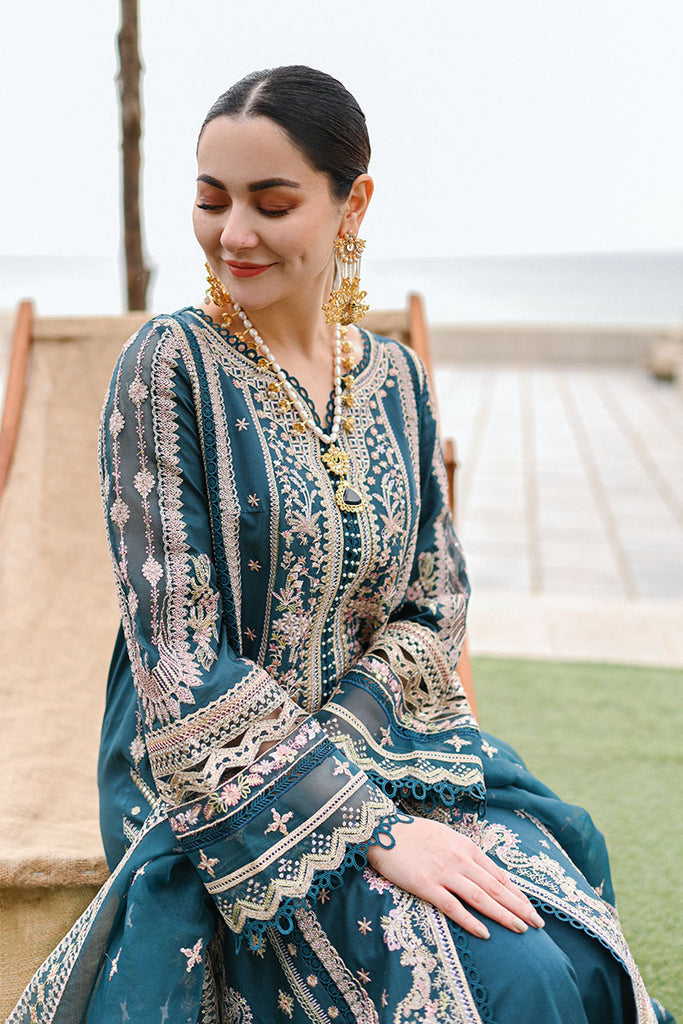 SP10 - Zahra | Qalamkar | Sahil Luxury Lawn Collection 2023