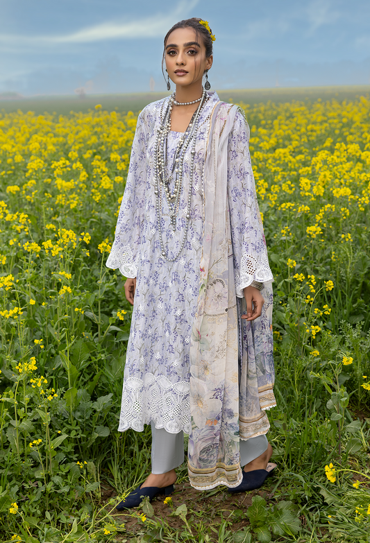 Periwinkle | Adan's Libas | Sarsoon | Spring Summer Unstitched Lawn 2023