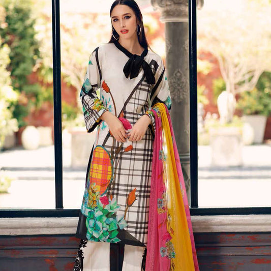 BW-04 [Charizma Black & White Lawn 2019]