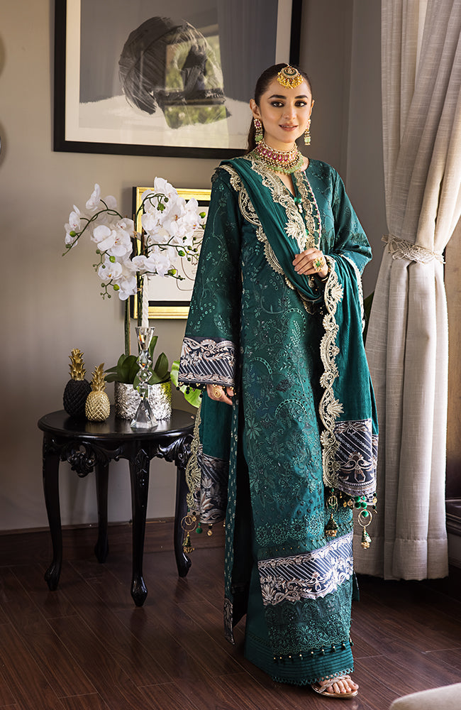 MLL - 23 - 05 | AL Zohaib | Mahiymaan Luxury Lawn Eid Edition 2023