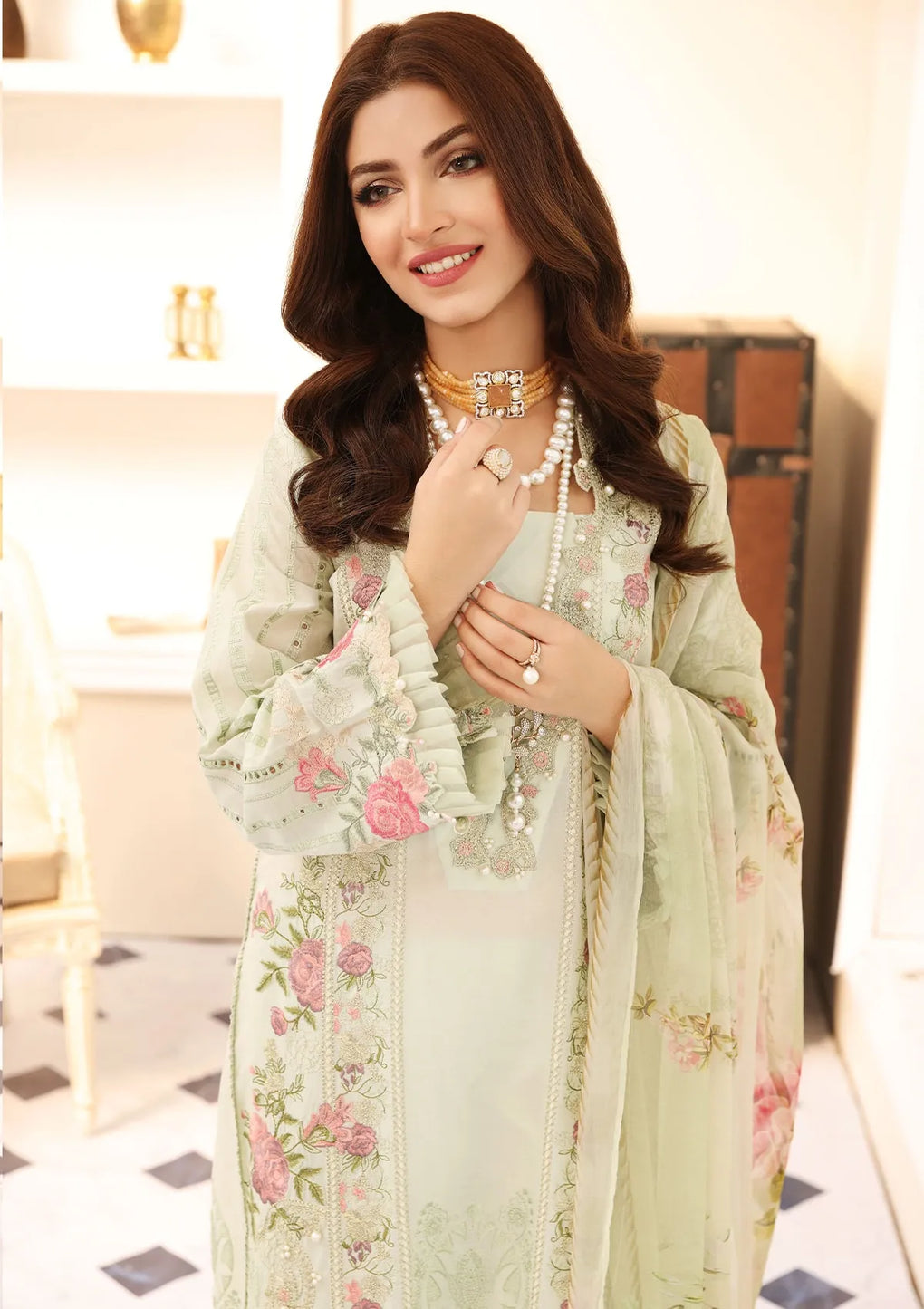 ELC09 - Hope | Elaf | Festive Chikankari Collection 2023