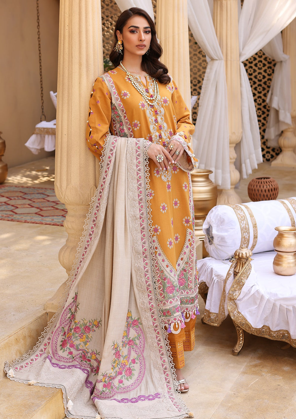 ELW - 03 - Sunstone | Elaf | Luxury Winter Collection 2022
