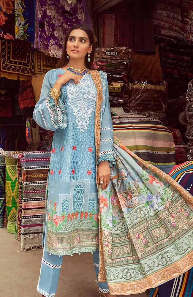 RNE20 - 05A | ALZOHAIB | Rung Embroidered Collection'20