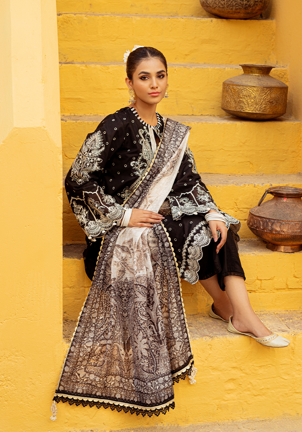 ZQ 9A | Zarqash | Tresor Luxe Lawn 2023