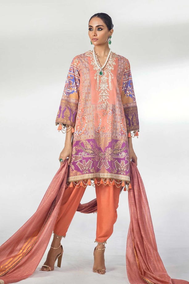 B211-005A-CU | Sana Safinaz | Kurnool Collection 2021