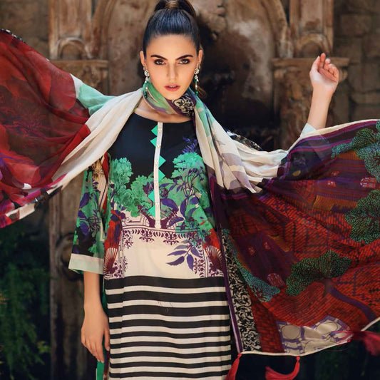 BW-05 [Charizma Black & White Lawn 2019]