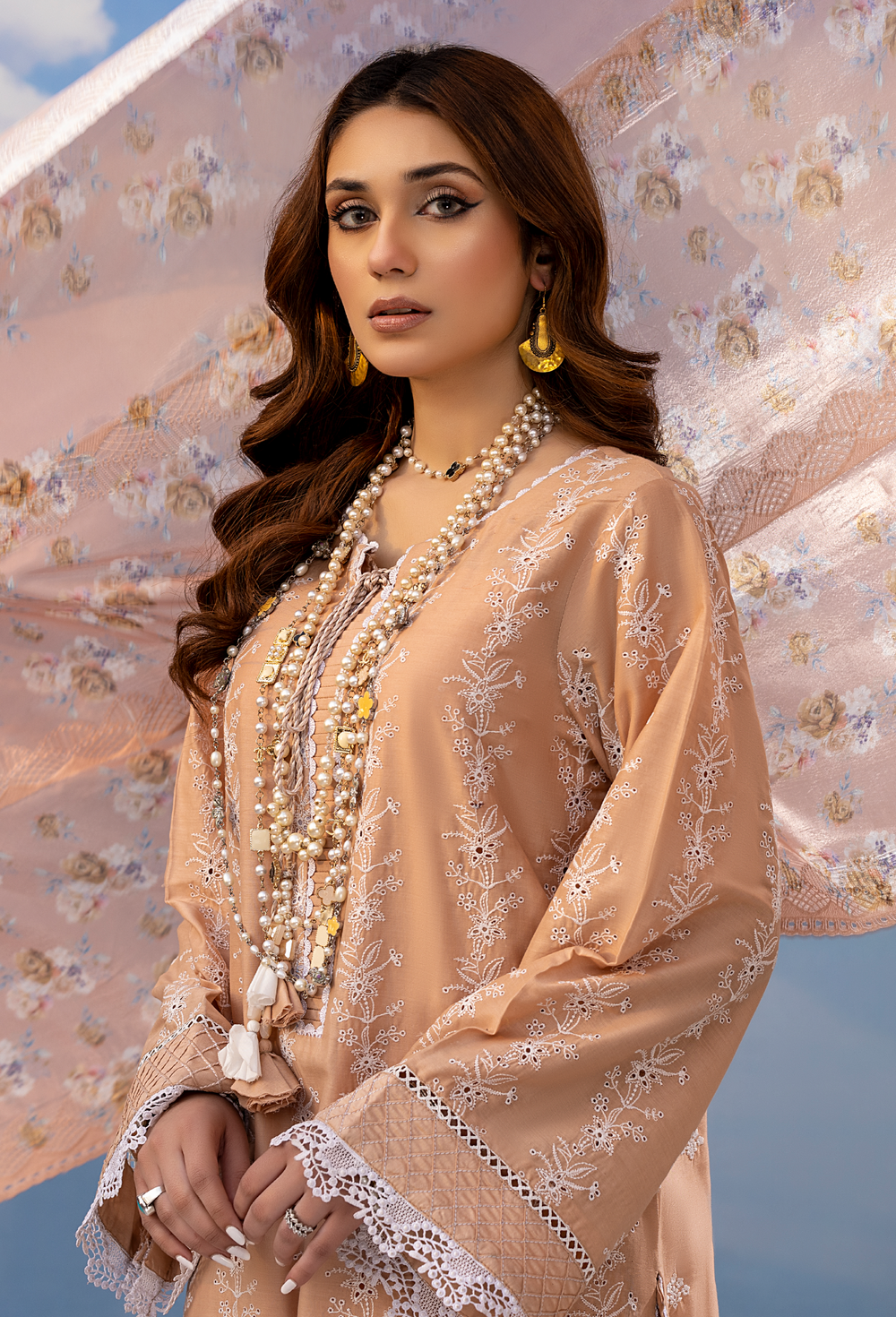 Rodeo Dust | Adan's Libas | Fuchsia Chapter 2 Chikankari Collection 2023