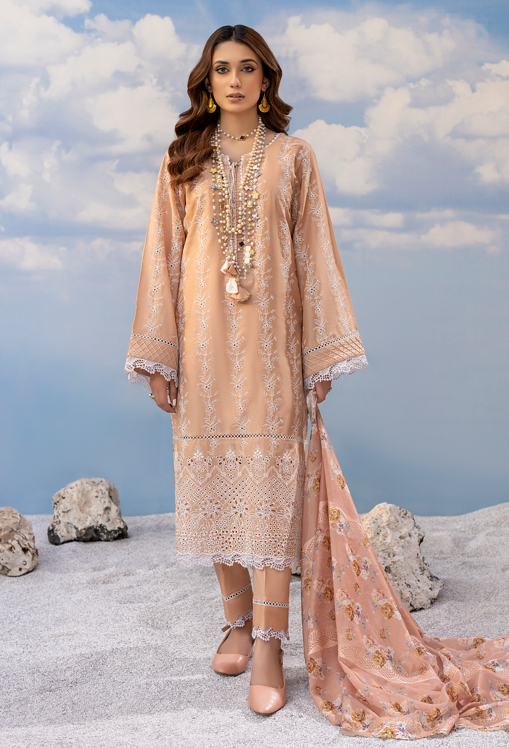 Rodeo Dust | Adan's Libas | Fuchsia Chapter 2 Chikankari Collection 2023