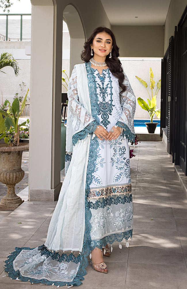 MLL - 23 - 06 | AL Zohaib | Mahiymaan Luxury Lawn Eid Edition 2023