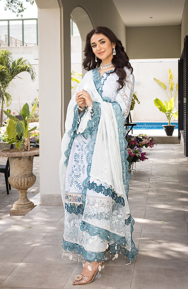 MLL - 23 - 06 | AL Zohaib | Mahiymaan Luxury Lawn Eid Edition 2023