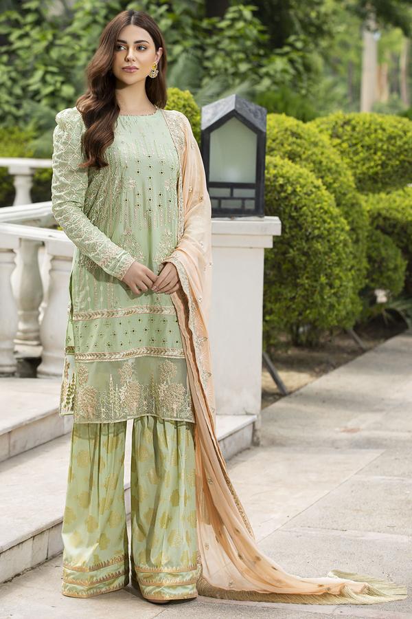 2586-Green-Mist | Motifz | Unstitched | Embroidered Eid Premium Lawn 20