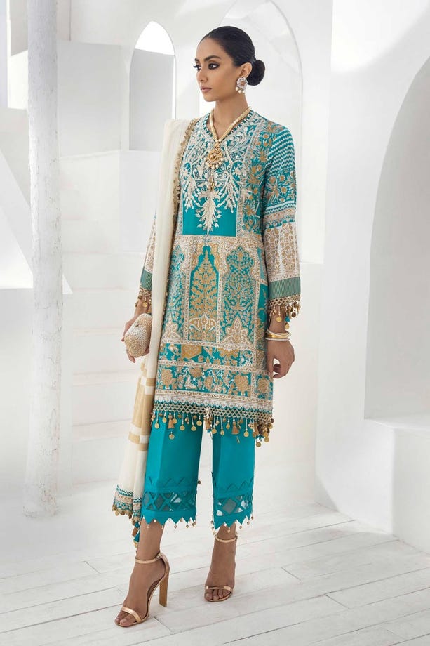 B211-006A-CU | Sana Safinaz | Kurnool Collection 2021