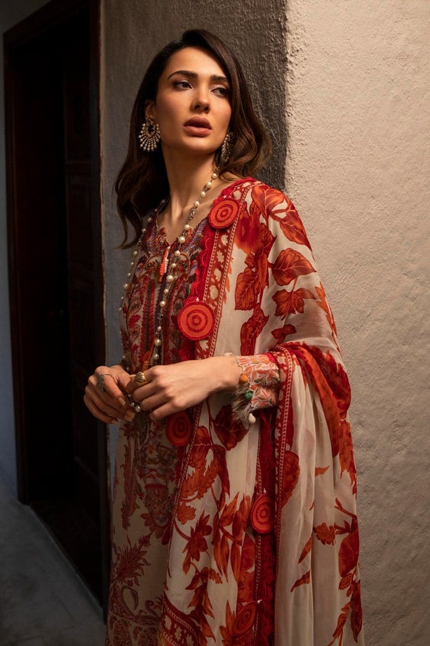 6B | Sana Safinaz | Muzlin Eid Lawn 2022