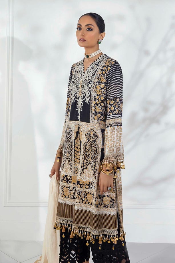 B211-006B-CU | Sana Safinaz | Kurnool Collection 2021