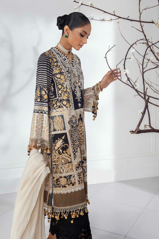 B211-006B-CU | Sana Safinaz | Kurnool Collection 2021