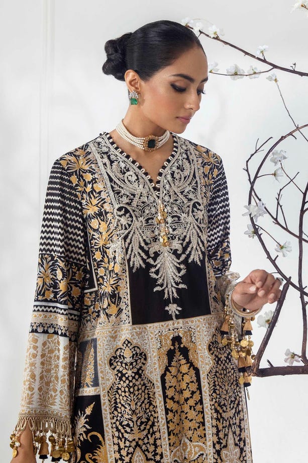 B211-006B-CU | Sana Safinaz | Kurnool Collection 2021
