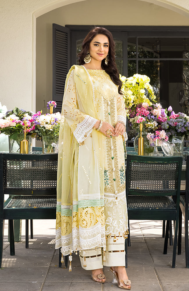 MLL - 23 - 07 | AL Zohaib | Mahiymaan Luxury Lawn Eid Edition 2023