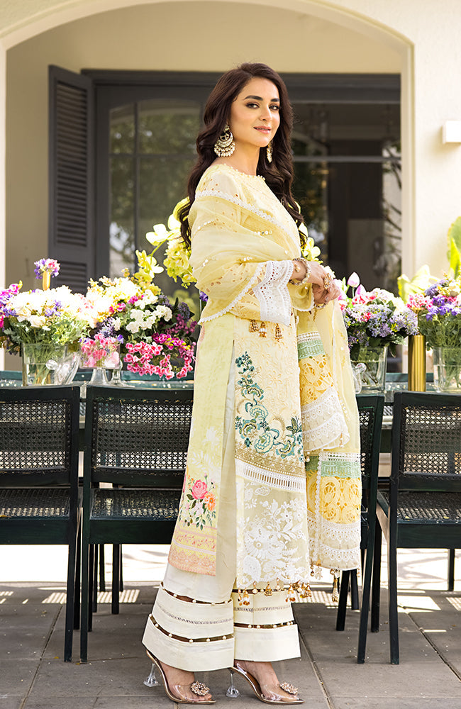 MLL - 23 - 07 | AL Zohaib | Mahiymaan Luxury Lawn Eid Edition 2023