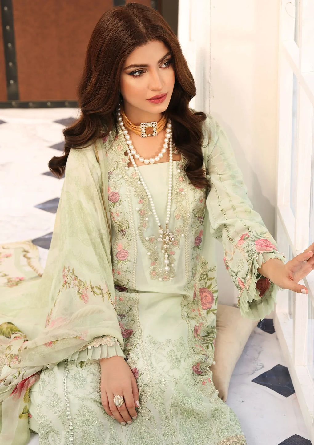 ELC09 - Hope | Elaf | Festive Chikankari Collection 2023