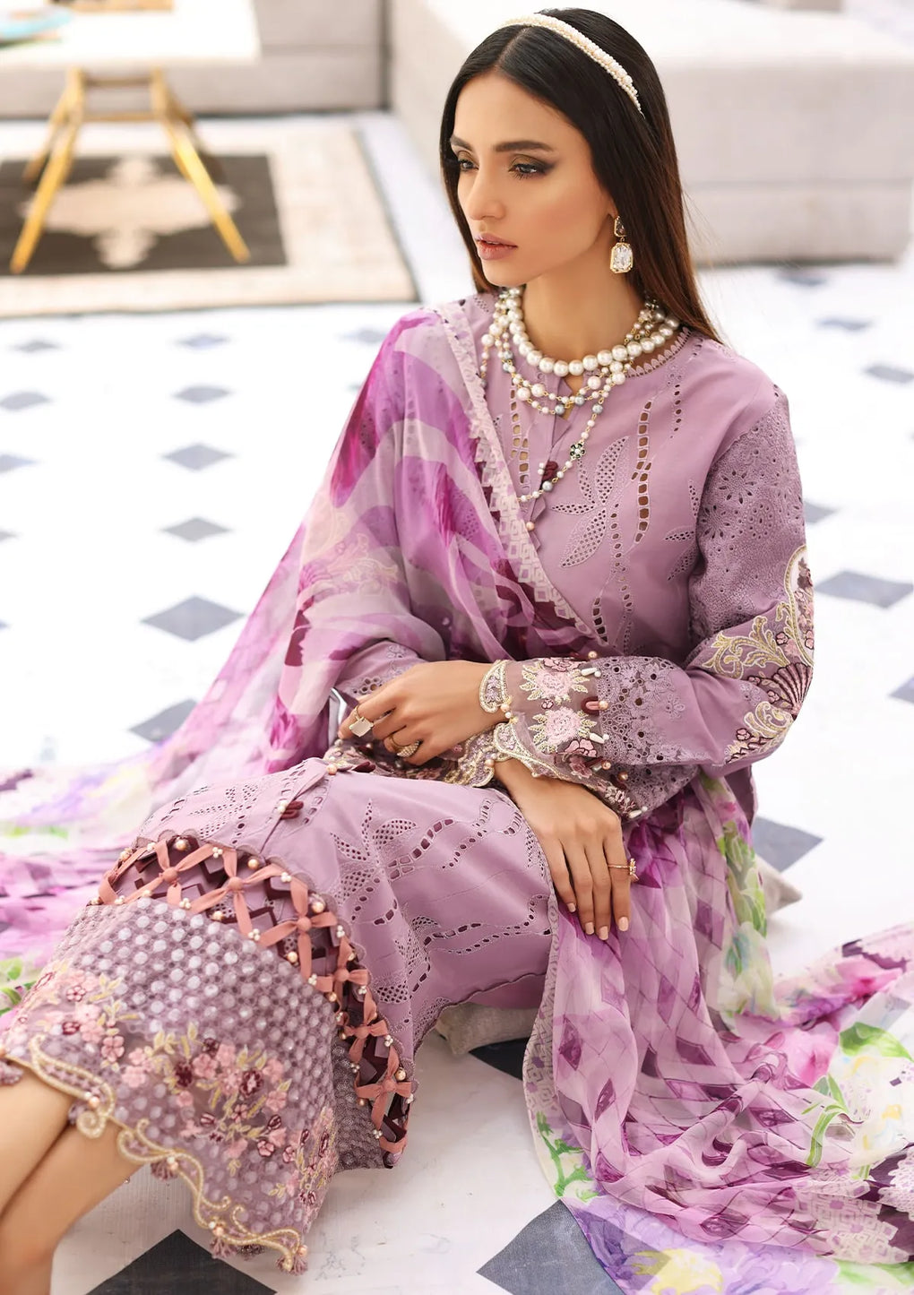ELC12 - Lilith | Elaf | Festive Chikankari Collection 2023