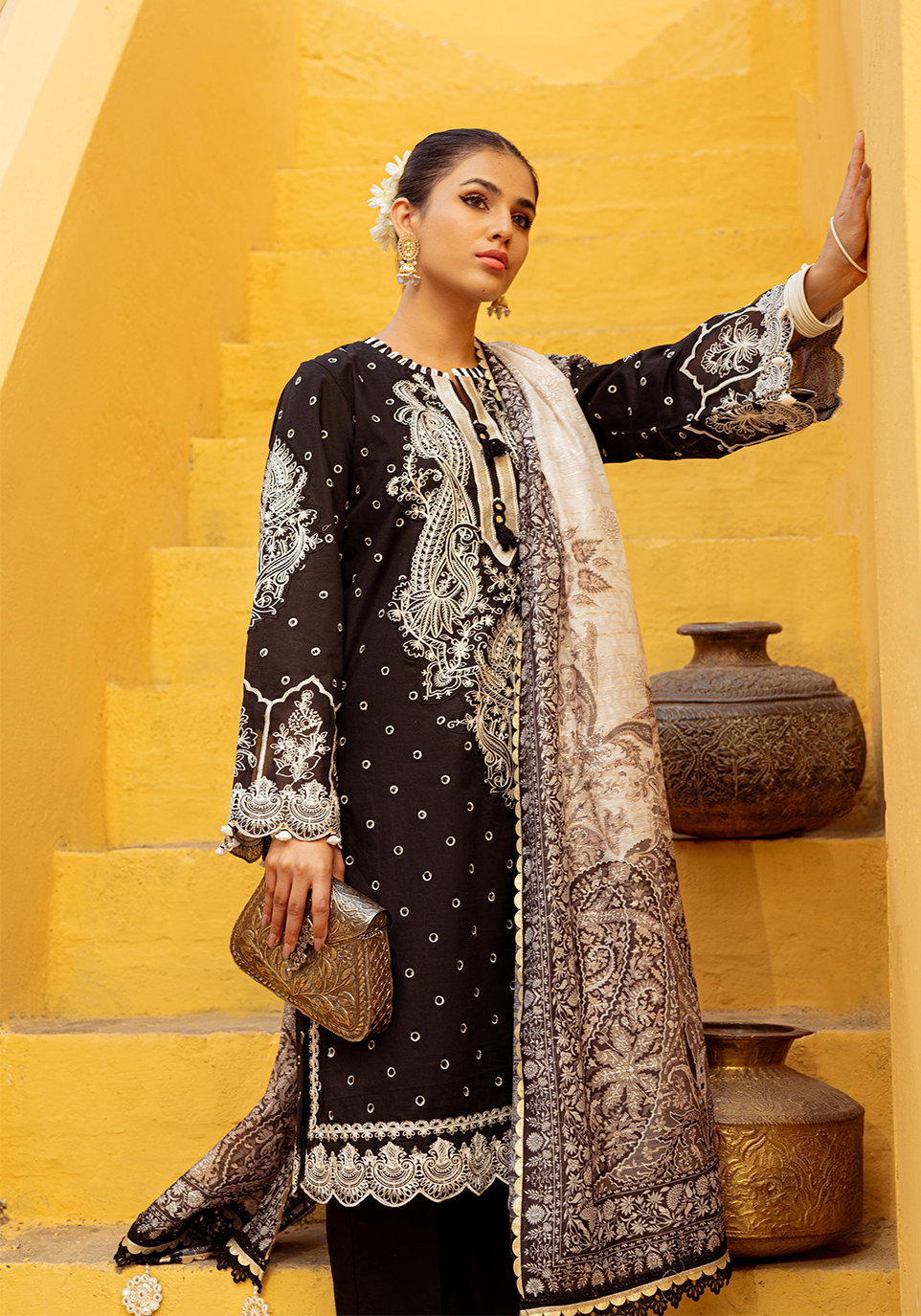 ZQ 9A | Zarqash | Tresor Luxe Lawn 2023