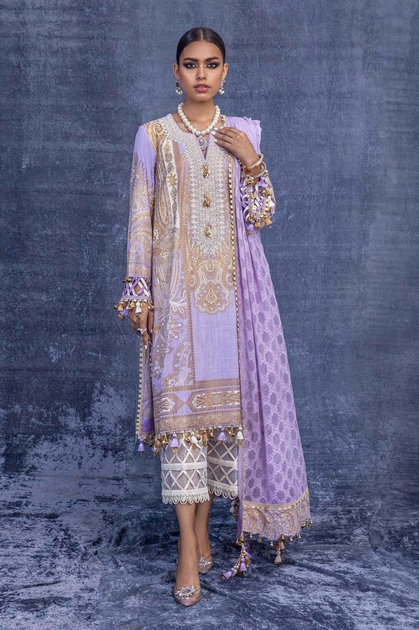 B211-007B-CU | Sana Safinaz | Kurnool Collection 2021