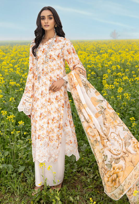 Coral | Adan's Libas | Sarsoon | Spring Summer Unstitched Lawn 2023