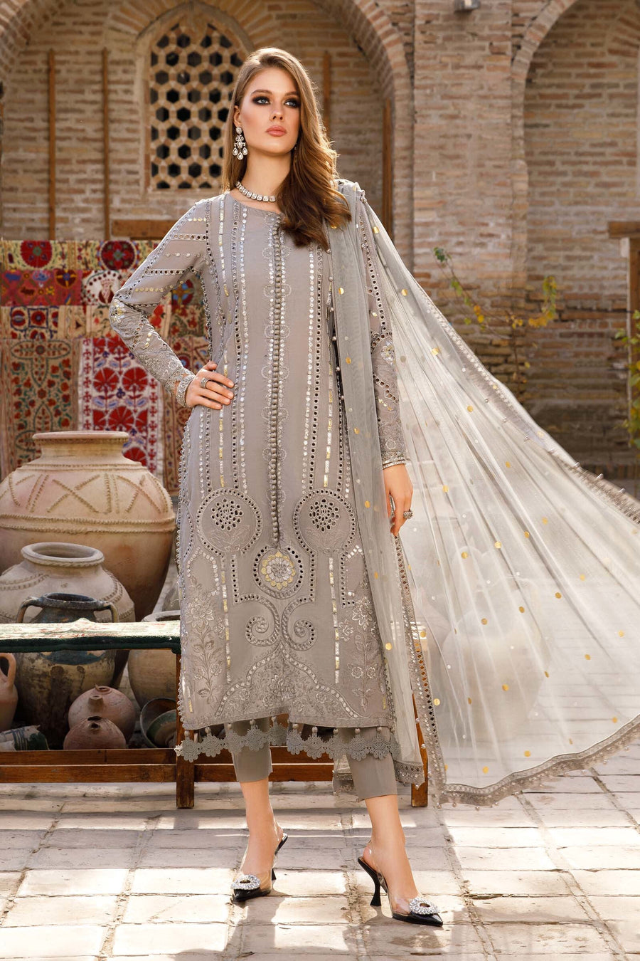 8B | Maria B | Voyage A Luxe Luxury Eid Lawn 2023