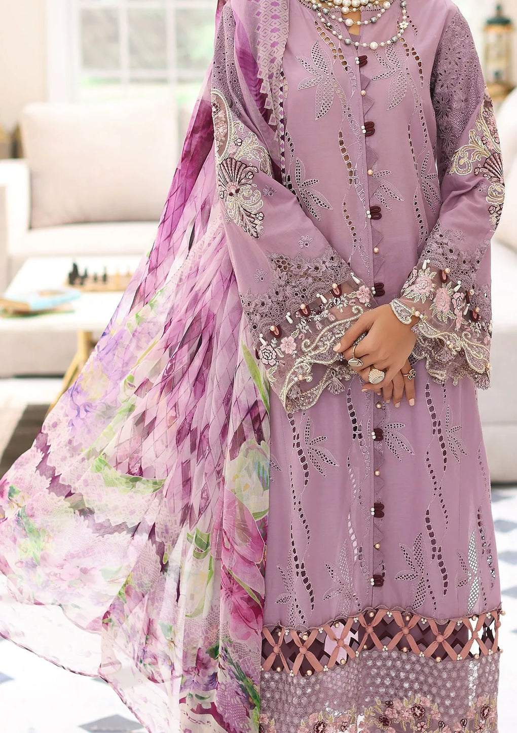 ELC12 - Lilith | Elaf | Festive Chikankari Collection 2023
