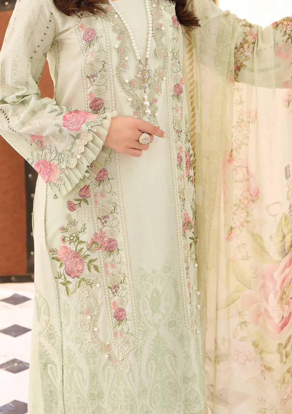 ELC09 - Hope | Elaf | Festive Chikankari Collection 2023