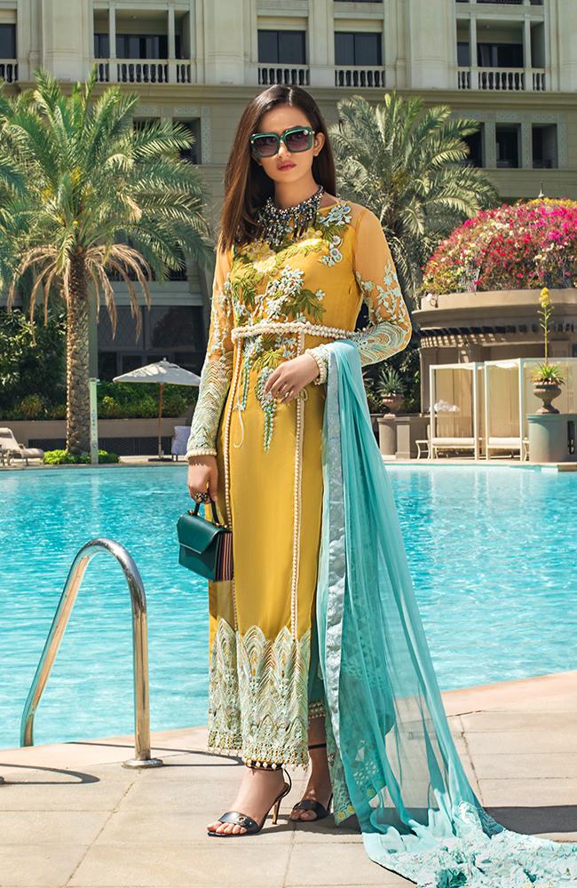MMLL'21-08A | ALZOHAIB | Mahimaan Luxury Lawn Collection 2021