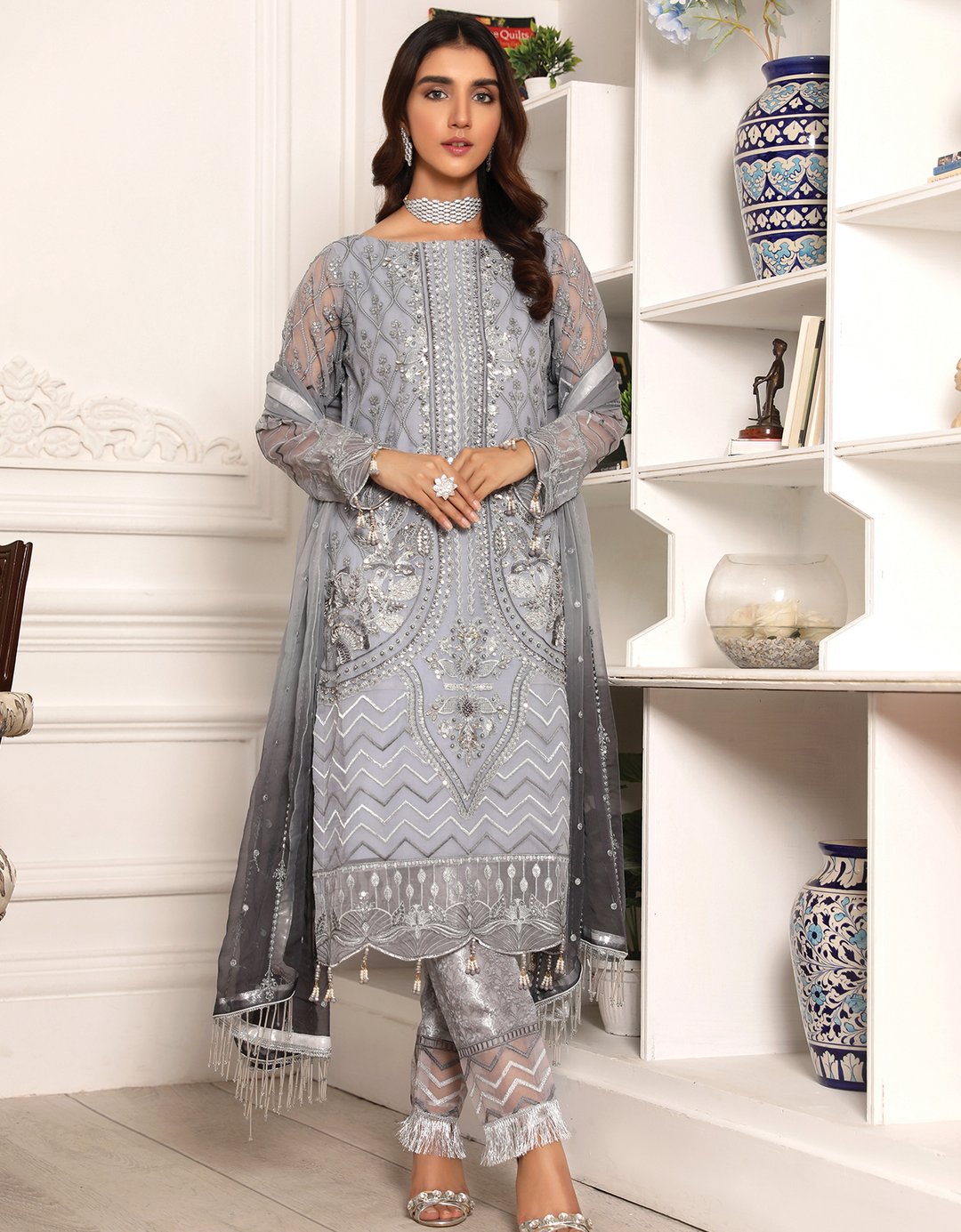 LR-08 | Emaan Adeel | Lamour Luxury Chiffon