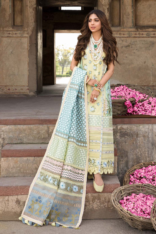 D9-B | A Sunny Afternoon - Lemon | Crimson by Saira Shakira | Luxury Lawn Collection