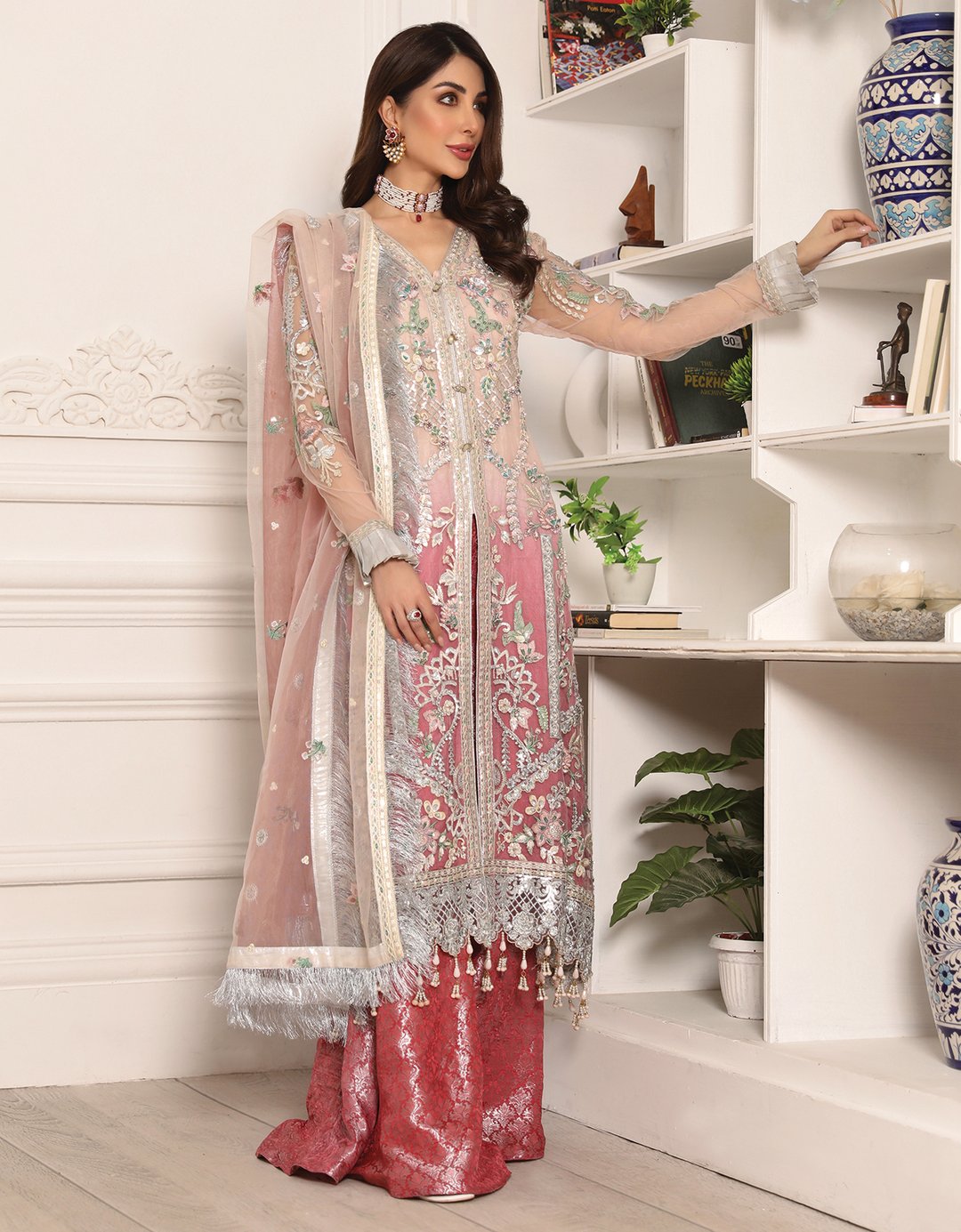 LR-09 | Emaan Adeel | Lamour Luxury Chiffon