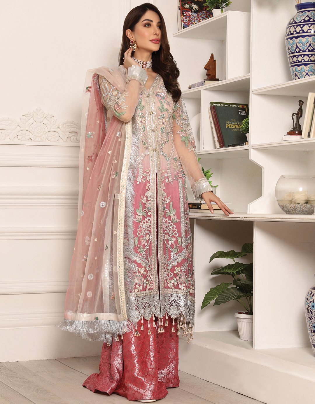 LR-09 | Emaan Adeel | Lamour Luxury Chiffon