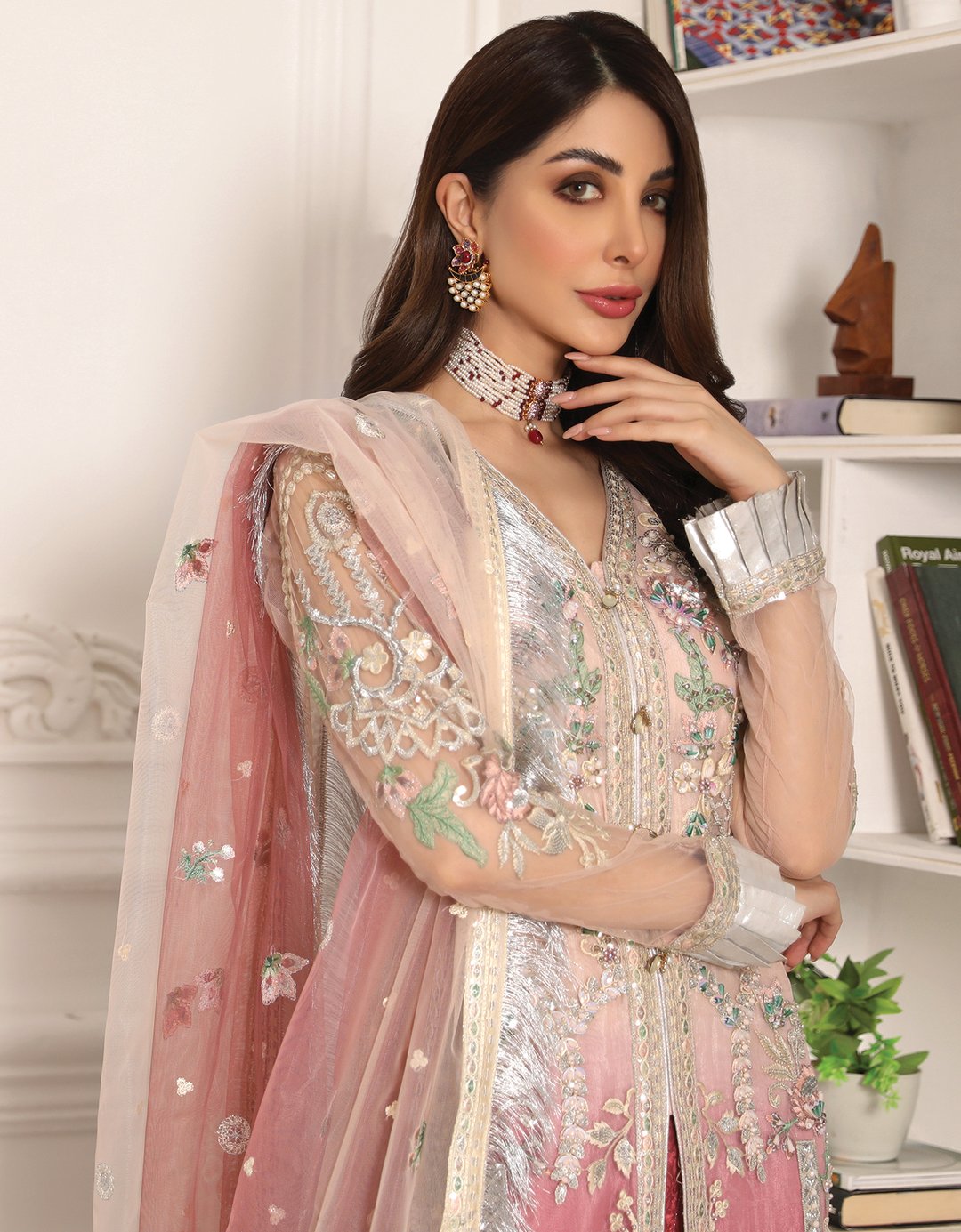 LR-09 | Emaan Adeel | Lamour Luxury Chiffon