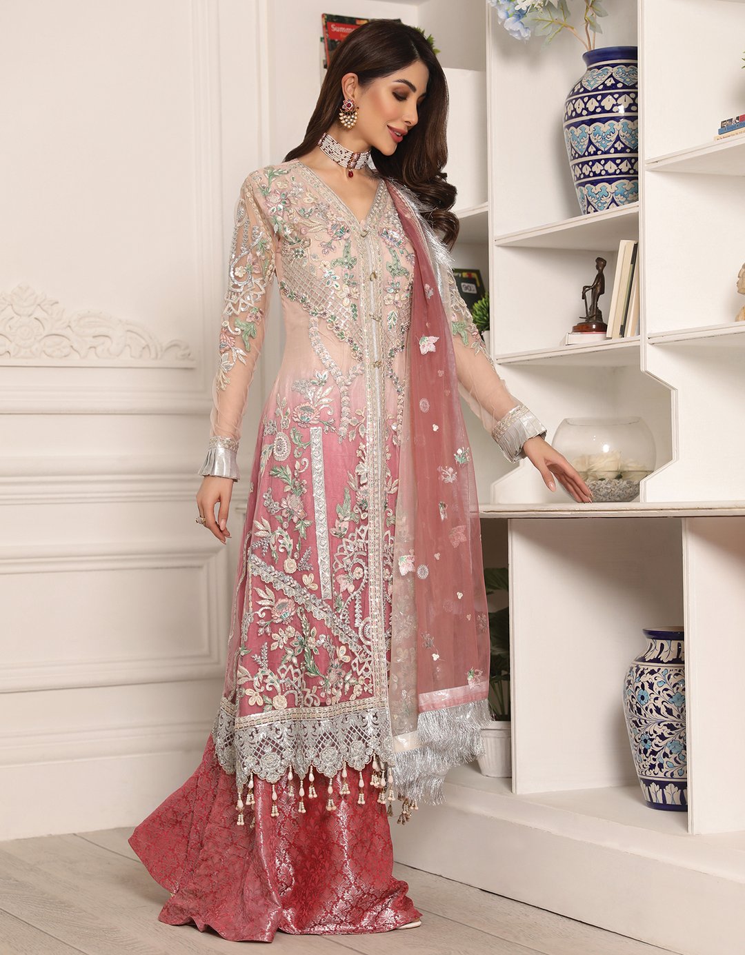 LR-09 | Emaan Adeel | Lamour Luxury Chiffon
