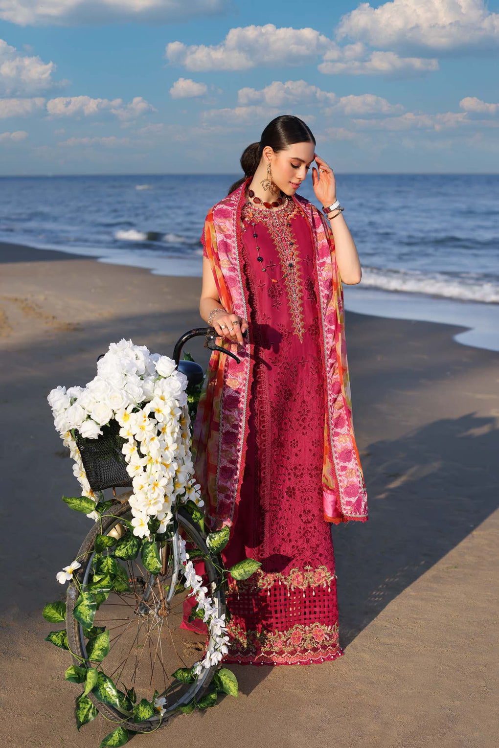 12A | Noor | Luxury Chikankari Lawn 2023