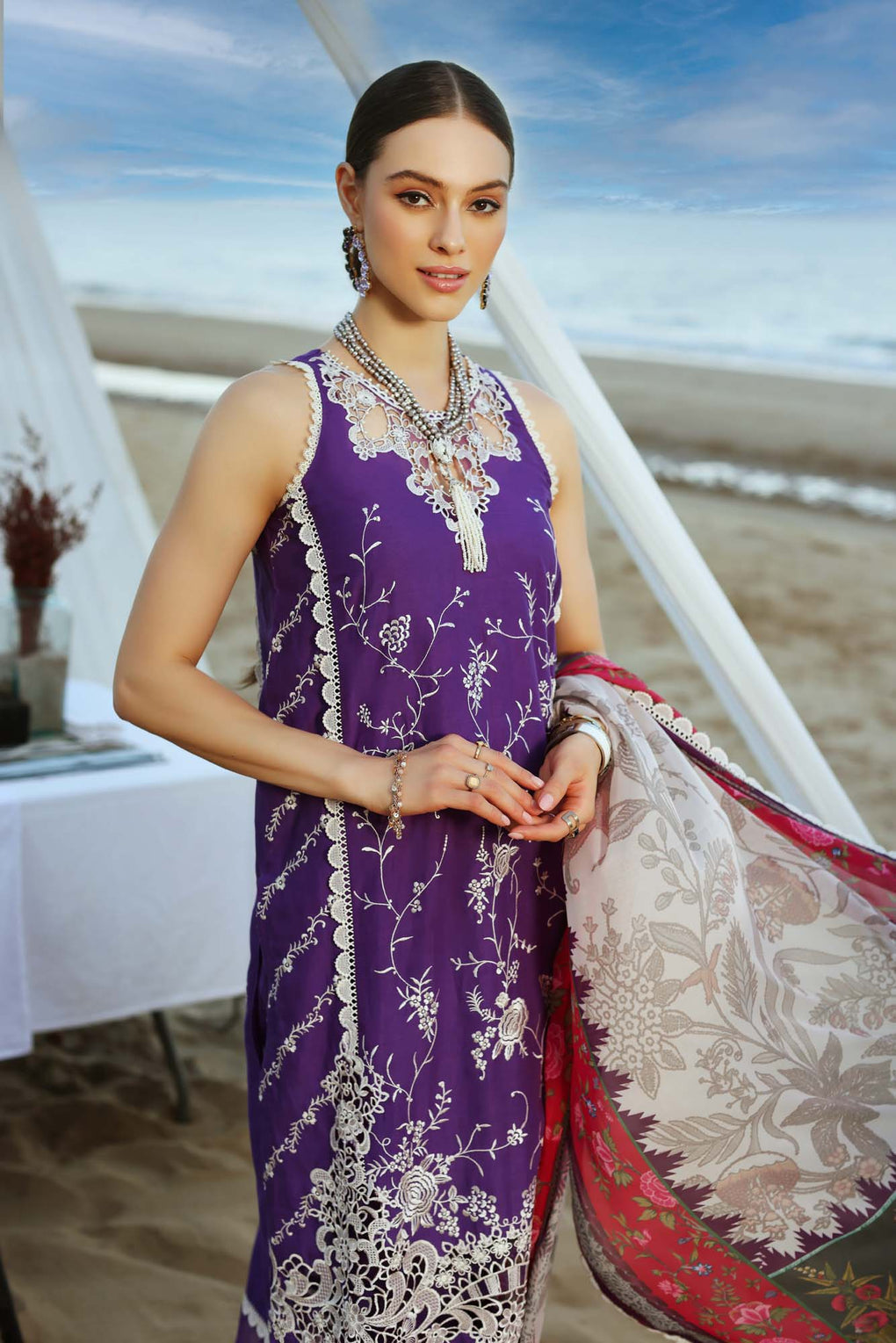 10A | Noor | Luxury Chikankari Lawn 2023