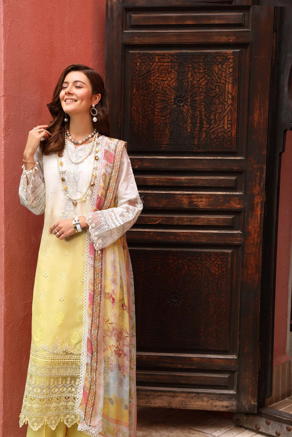 7A | Noor | Luxury Chikankari Lawn 2023