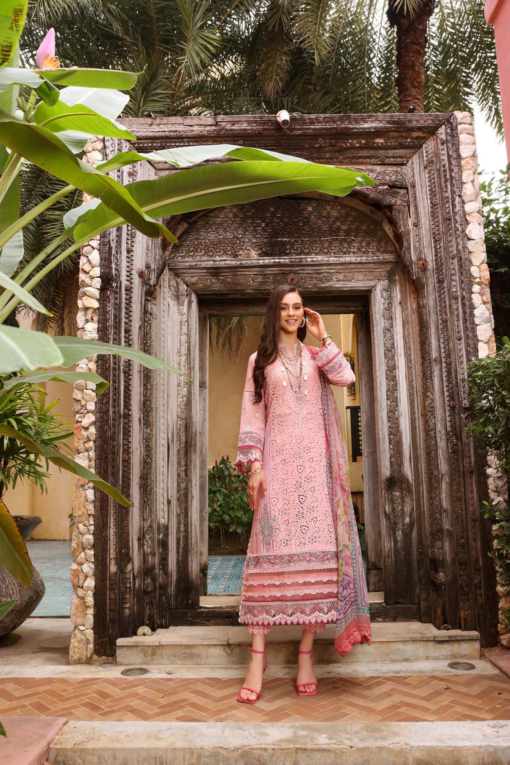 8B | Noor | Luxury Chikankari Lawn 2023