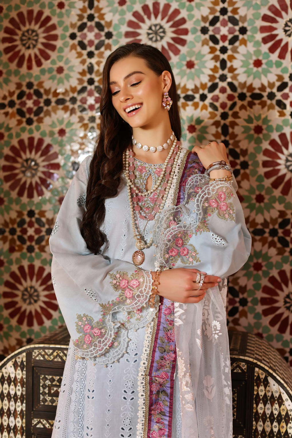 5B | Noor | Luxury Chikankari Lawn 2023