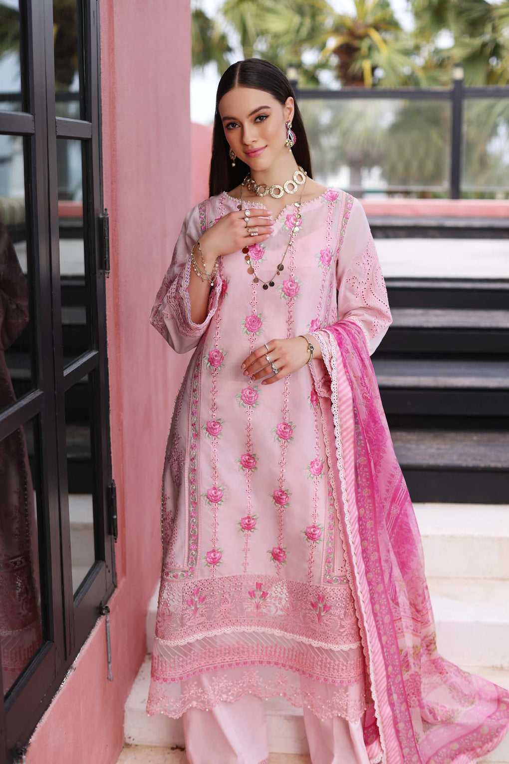 4A | Noor | Luxury Chikankari Lawn 2023