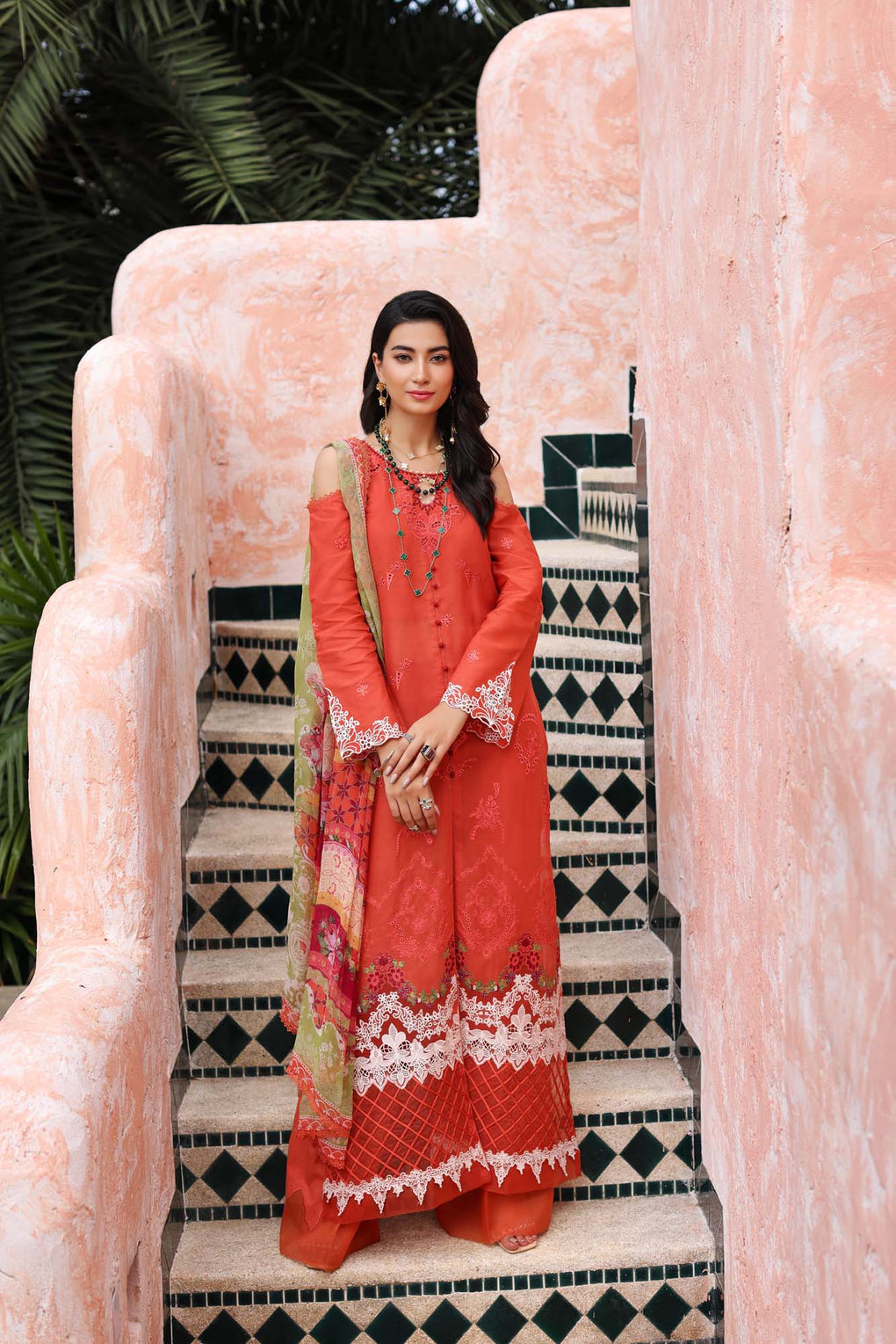 6B | Noor | Luxury Chikankari Lawn 2023