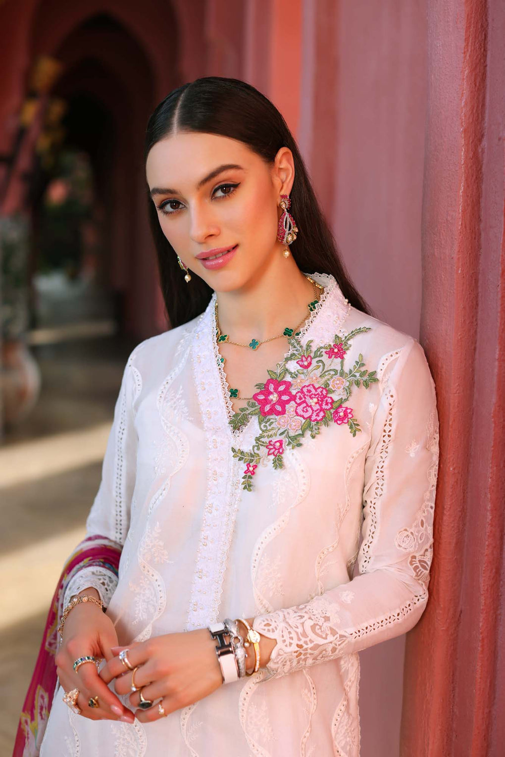 1A | Noor | Luxury Chikankari Lawn 2023