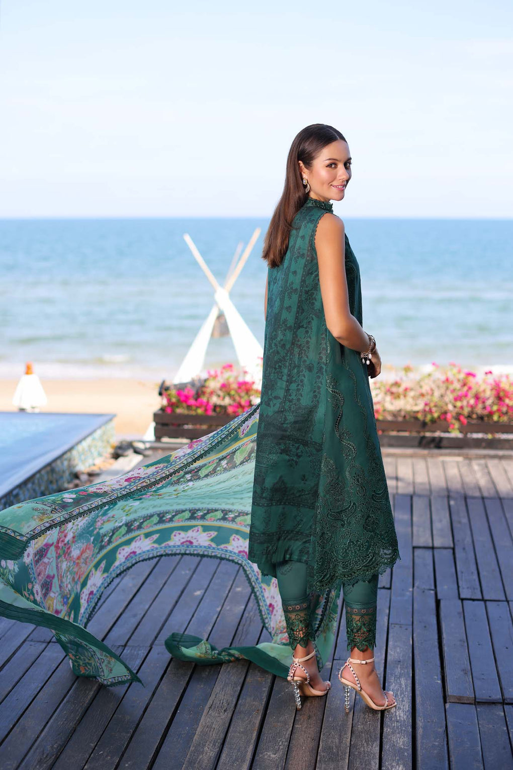 1B | Noor | Luxury Chikankari Lawn 2023