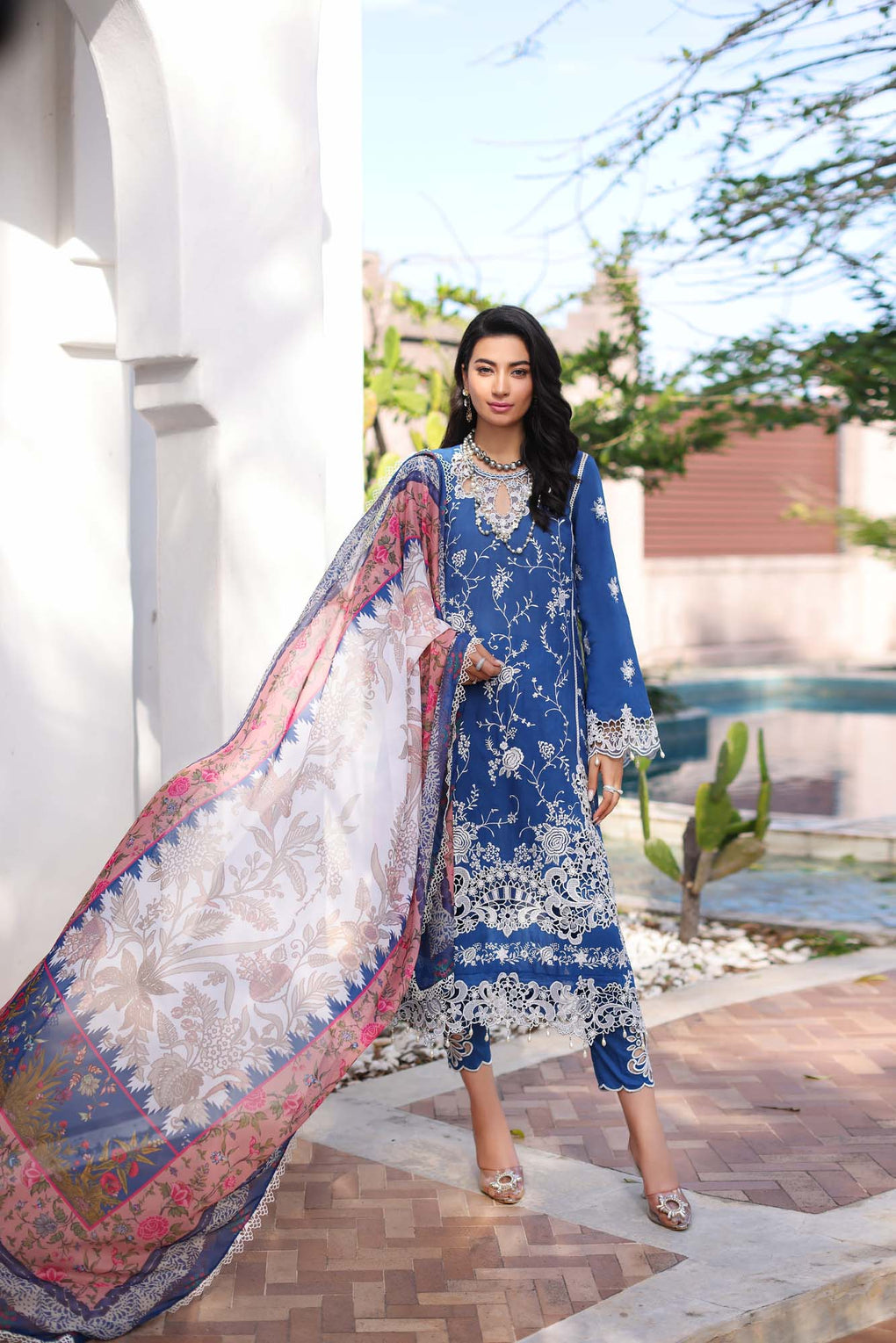 10B | Noor | Luxury Chikankari Lawn 2023