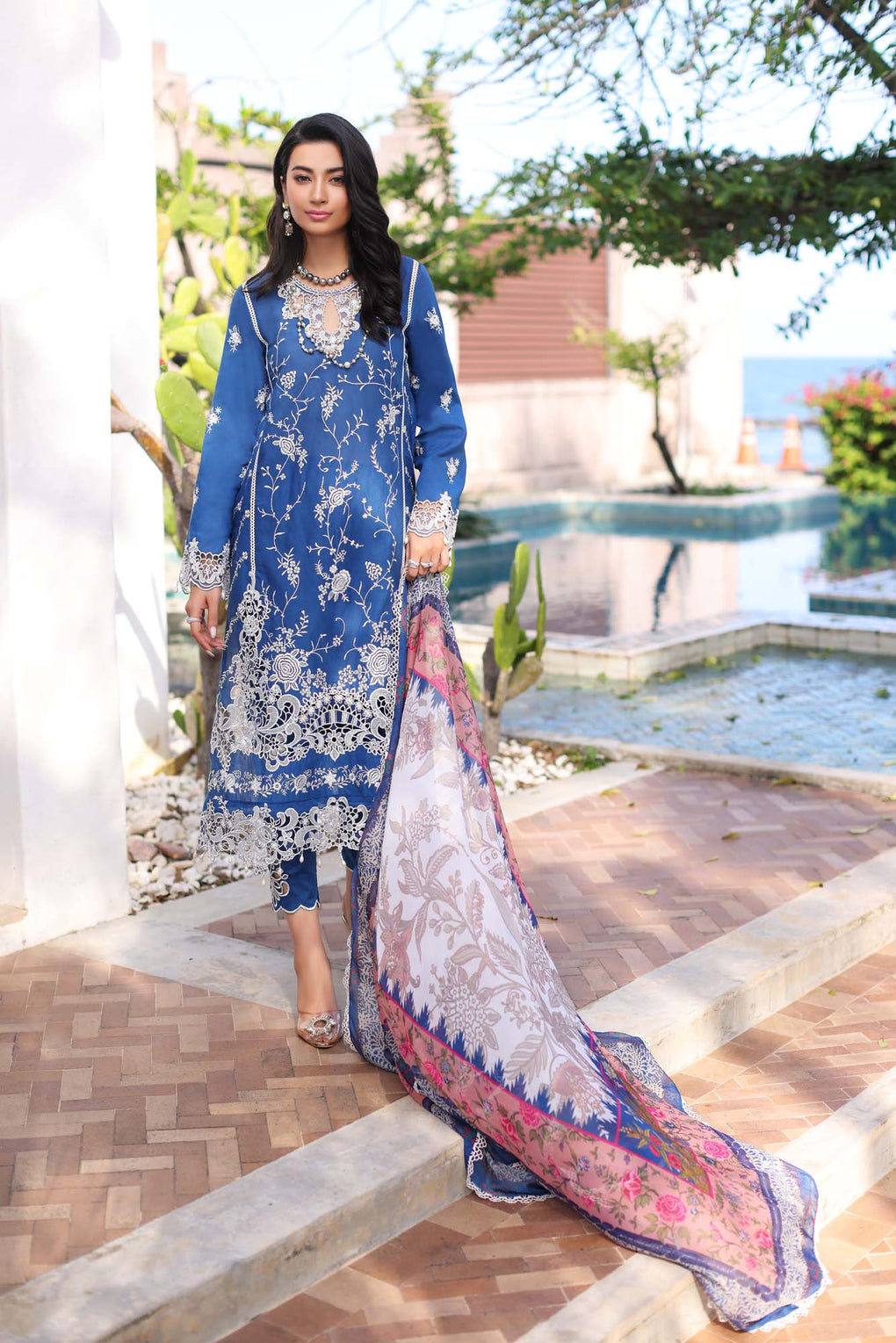 10B | Noor | Luxury Chikankari Lawn 2023