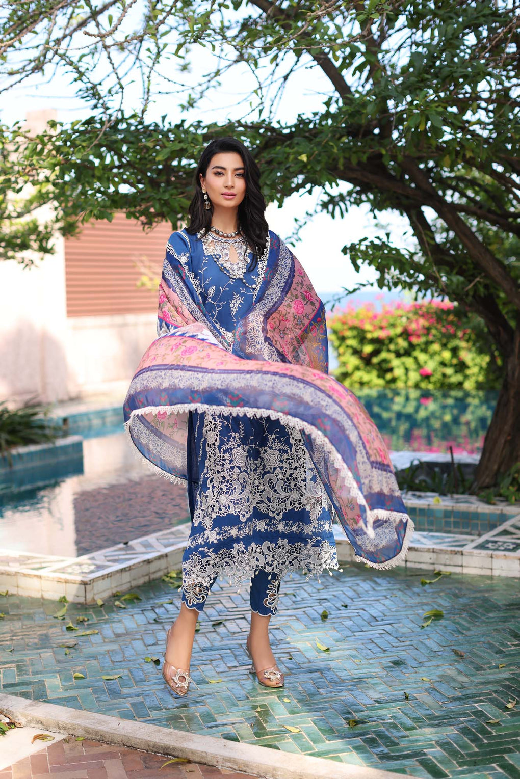 10B | Noor | Luxury Chikankari Lawn 2023