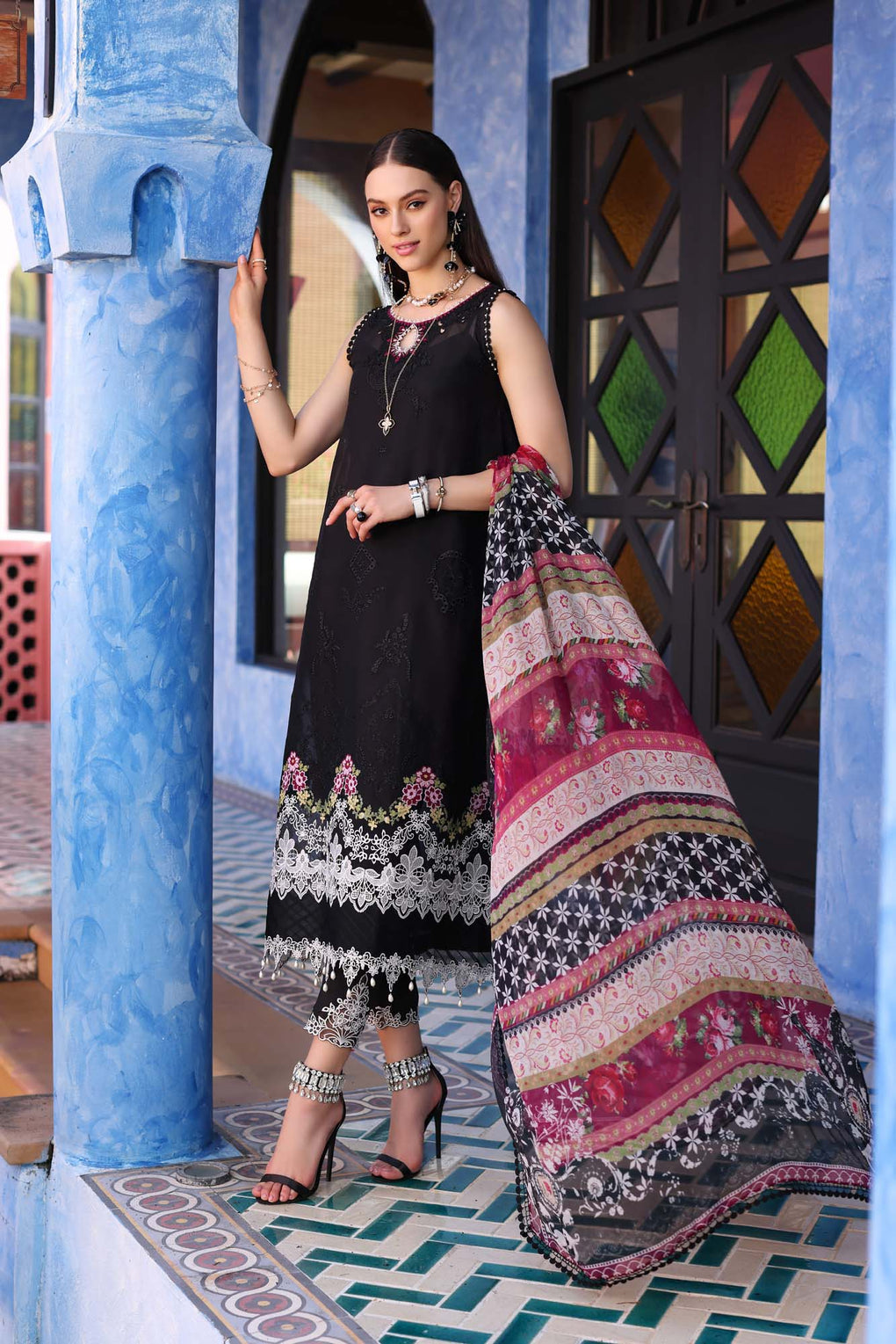 6A | Noor | Luxury Chikankari Lawn 2023